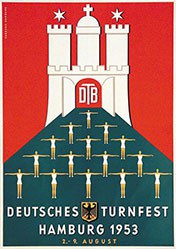 014074 Kraberg - Deutsches Turnfest, Hamburg