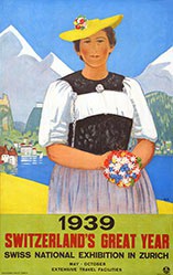 015090 Cardinaux Emil - 1939 - Switzerland's great year