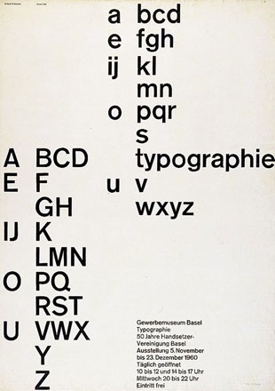 Büchler Robert - Typographie