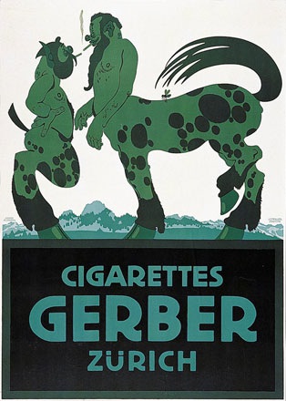 Klinger Julius - Cigarettes Gerber Zürich