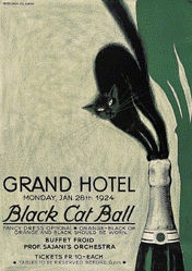 Monogramm M.Z. - Black Cat Ball