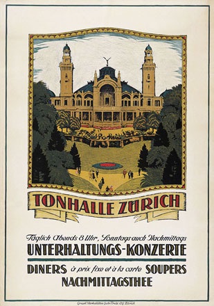 Schlatter Ernst Emil - Tonhalle Zürich