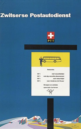 Kaltenbach Fritz - Zwitserse Postautodienst