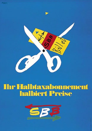 Leupin Herbert - SBB - Halbtaxabonnement