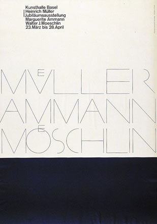 Hofmann Armin - Heinrich Müller / Ammann / Walter J. Moeschlin