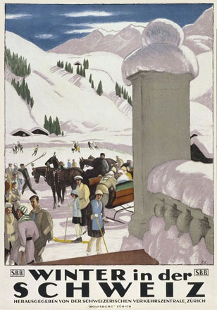 Cardinaux Emil - L'hiver en Suisse