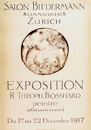 Bosshard Théopile Rodolphe - Salon Biedermann Zürich