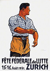 Rüttimann Carl - Fête fédéral de Lutte