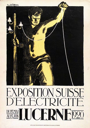 Zürcher Hans - Exposition d'Electricité