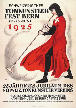 Monogramm B. - Tonkünstlerfest Bern