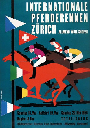 Gerbig Richard - Pferderennen Zürich