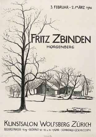 Zbinden Fritz - Kunstsalon Wolfsberg