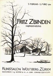 Zbinden Fritz - Kunstsalon Wolfsberg