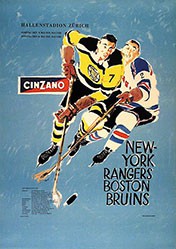 Peuer - New York Rangers-Boston Bruins
