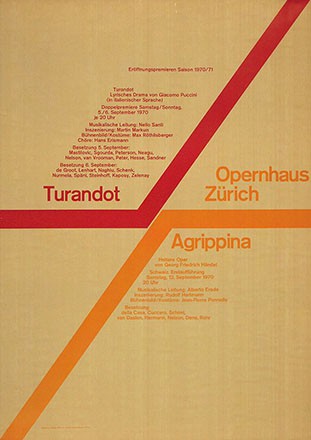 Müller-Brockmann Josef - Turandot / Agrippina