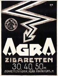 Monogramm R.N. - Agra Zigaretten
