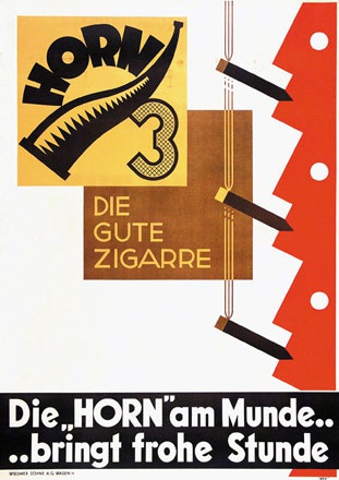 Monogramm PSY - Horn Zigarre