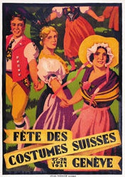 Courvoisier Jules - Fête des Costumes Suisse