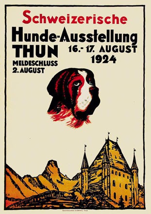 Ruprecht Ernst - Hunde-Ausstellung Thun