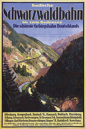 Anonym - Badische Schwarzwaldbahn