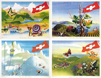 Eidenbenz Willi - Schweiz (4 Motive)