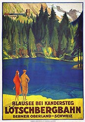 Hodel Ernst - Blausee bei Kandersteg