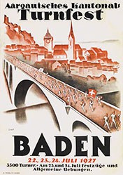 Ernst Otto - Turnfest Baden
