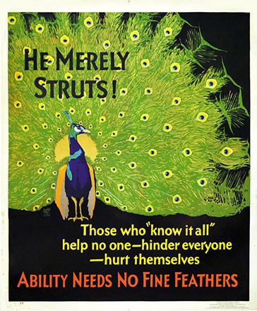 Anonym - He Merely Struts!