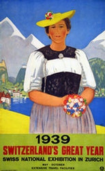 Cardinaux Emil - 1939 - Switzerland's great year