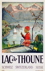 Monogramm H.R. - Lac de Thoune