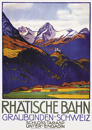 Cardinaux Emil - Rhätische Bahn - Graubünden