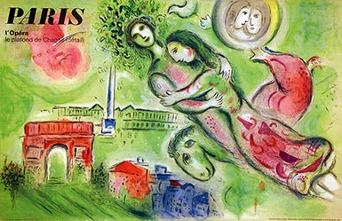 Chagall Marc - Paris - l'Opéra