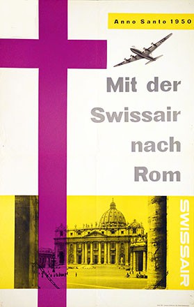 Ott Henri - Mit der Swissair nach Rom