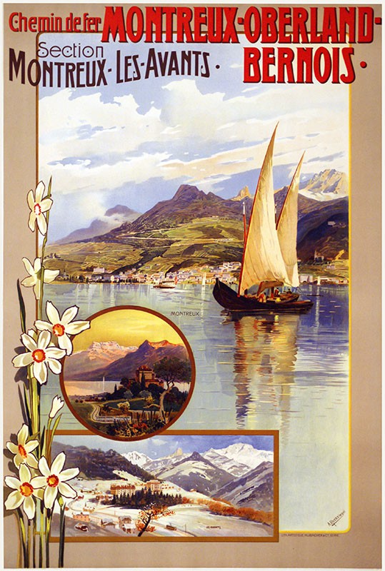 poster 119031 z - Montreux Oberland Bernois 120th