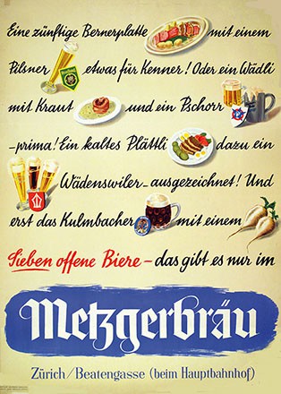 Behrmann / Bosshard - Restaurant Metzgerbräu