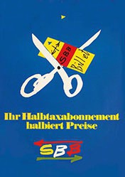 Leupin Herbert - SBB - Halbtaxabonnement