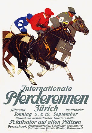 Hugentobler Iwan Edwin - Internationale Pferderennen