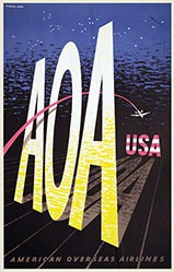 Lewitt Jan / Him George - AOA - American Overseas Airlines