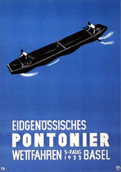 Bühler Fritz - Pontonier Wettfahren