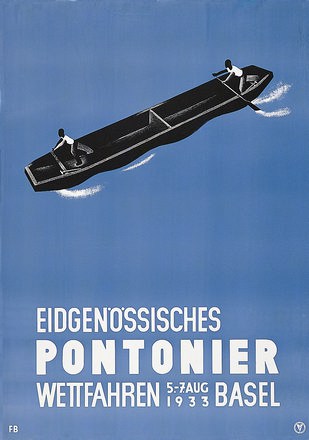 Bühler Fritz - Pontonier Wettfahren