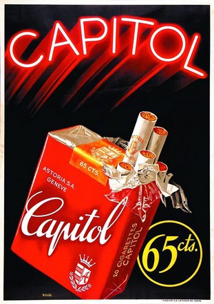 Bütschi Albert - Capitol Cigaretten