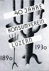 Erni Hans - 40 Jahre Konsumverein Luzern