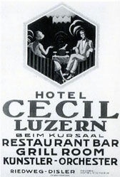Monogramm H.Z. - Hotel Cecil Luzern