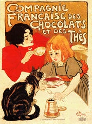 Steinlen Théophile-Alexandre - Compagnie Chocolats