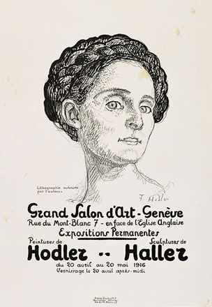 Hodler Ferdinand - Peintures de Hodler / Sculptures de Haller