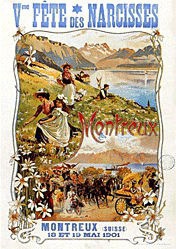 Monogramm M & T - Fête des Narcisses Montreux