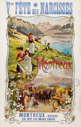 Monogramm M & T - Fête des Narcisses Montreux