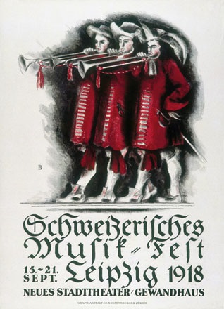 Baumberger Otto - Schweizerisches Musik-Fest Leipzig