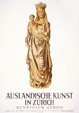 Baumberger Otto - Ausländische Kunst in Zürich