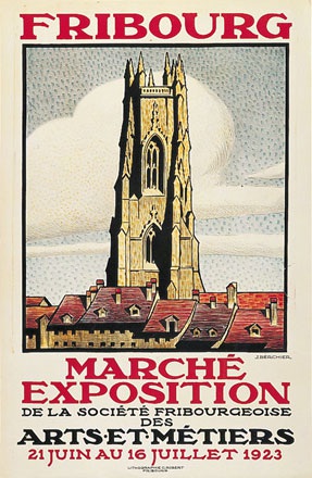 Berchier J. - Marché Exposition Fribourg